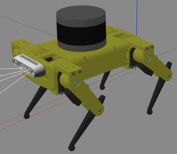 Modified Notspot with LiDAR and RealSense camera